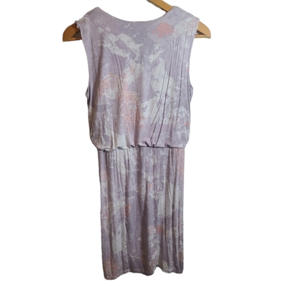 H By Halston Vneck Drap Front Dress - Picture 2 of 6